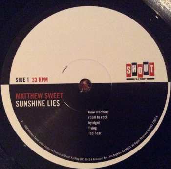 2LP Matthew Sweet: Sunshine Lies