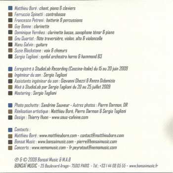 CD Matthieu Boré: Frizzante!!