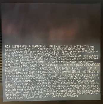 LP Mattias Bärjed: Händelser Vid Vatten Vol. 1 LTD