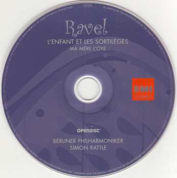CD Berliner Philharmoniker: L'enfant Et Les Sortilèges etc.