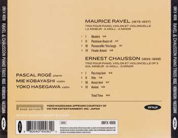 CD Maurice Ravel: Piano Trios