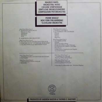 CD Maurice Ravel: Orchestral Works