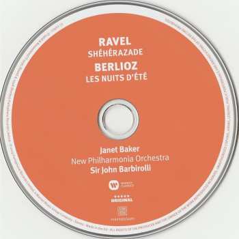 CD Hector Berlioz: Shéhérazade / Les Nuits D'Été