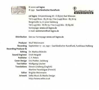 CD Mauricio Kagel: Orchestral Works