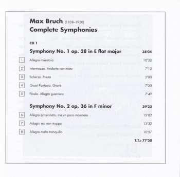 2CD Max Bruch: Symphonie 1 – 3 / Overtures