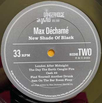 LP Max Decharne: New Shade Of Black