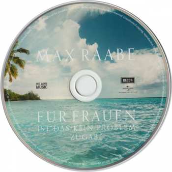 CD/DVD Max Raabe: Für Frauen Ist Das Kein Problem / Zugabe