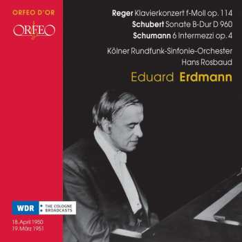 Album Robert Schumann: WDR Broadcasts 1950 and 1951