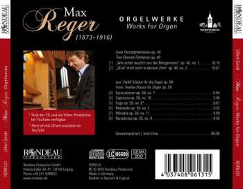 CD Max Reger: Orgelwerke = Works For Organ