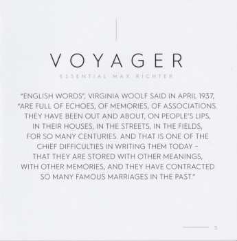 2CD Max Richter: Voyager: Essential Max Richter