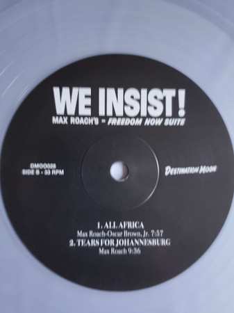 LP Max Roach: We Insist! Max Roach's Freedom Now Suite CLR | LTD | NUM