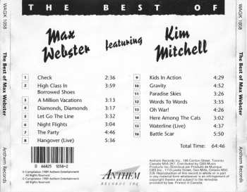 CD Max Webster: The Best Of Max Webster Featuring Kim Mitchell