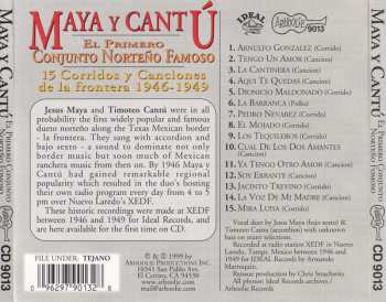 CD Maya Y Cantú: El Primero Conjunto Norteño Famoso 1946-1949
