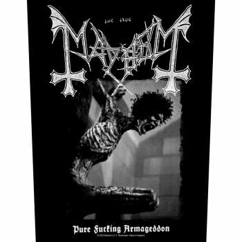 Merch Mayhem: Nášivka na chrbát Pure Fucking Armageddon