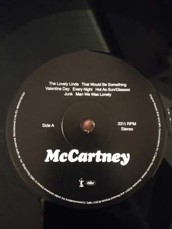 LP Paul McCartney: McCartney