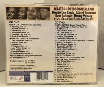2CD Albert Ammons: Masters Of Boogie Piano: Five Classic Albums Plus