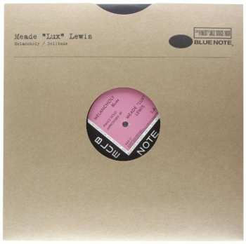 Album Meade "Lux" Lewis: Melancholy / Solitude