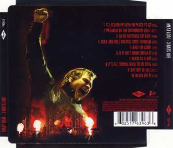 CD Meat Loaf: 3 Bats Live