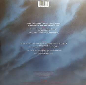 2LP Meat Loaf: Bat Out Of Hell II: Back Into Hell
