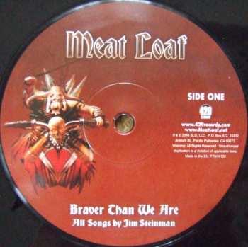 2LP Meat Loaf: Braver Than We Are