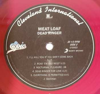 LP Meat Loaf: Dead Ringer