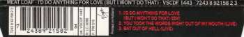 CD Meat Loaf: I'd Do Anything For Love (But I Won't Do That)