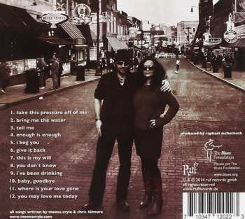 CD Meena Cryle & The Chris Fillmore Band: Tell Me
