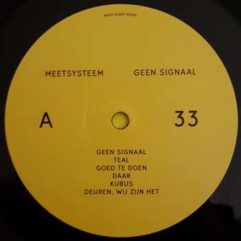LP Meetsysteem: Geen Signaal