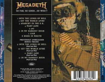 CD Megadeth: So Far, So Good... So What!