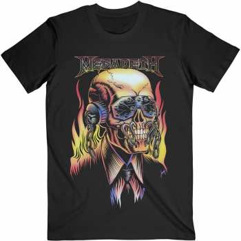 Merch Megadeth: Tričko Flaming Vic 