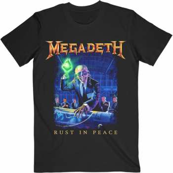 Merch Megadeth: Tričko Rust In Peace Track List  S