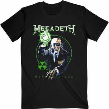 Merch Megadeth: Tričko Vic Target Rip Anniversary 