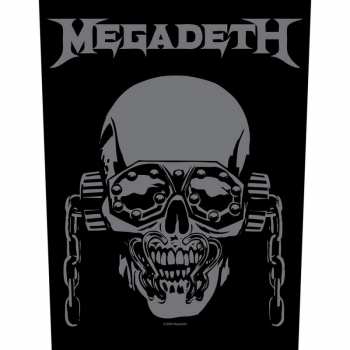 Merch Megadeth: Nášivka na chrbát Vic Rattlehead