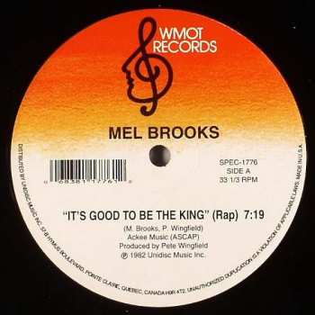 LP Mel Brooks: It's Good To Be The King