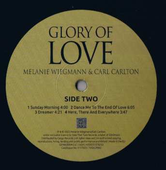 2LP Melanie Wiegmann: Glory Of Love