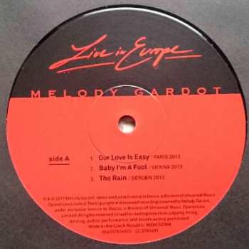 3LP/Box Set Melody Gardot: Live In Europe LTD