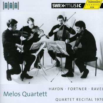 Album Maurice Ravel: Quartet Recital 1979