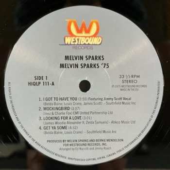 LP Melvin Sparks: Melvin Sparks '75