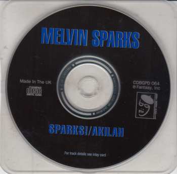 CD Melvin Sparks: Sparks! / Akilah