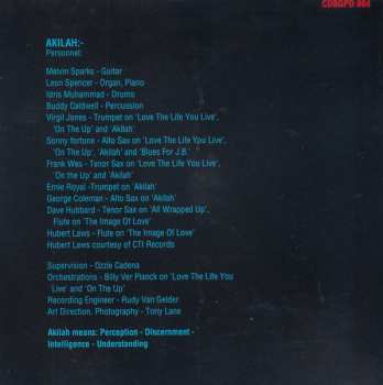 CD Melvin Sparks: Sparks! / Akilah