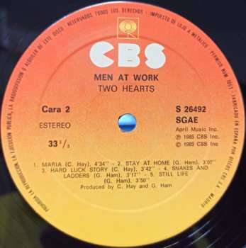 LP Men At Work: Two Hearts