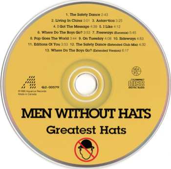 CD Men Without Hats: Greatest Hats