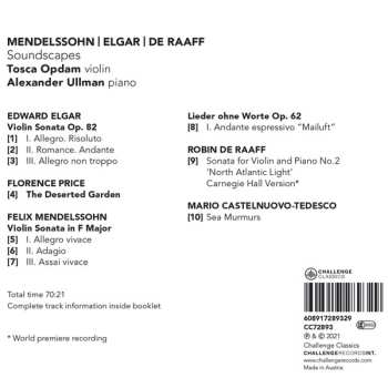 CD Felix Mendelssohn-Bartholdy: Soundscapes
