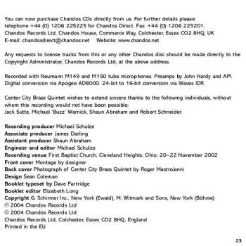 CD Felix Mendelssohn-Bartholdy: Romantic Music For Brass