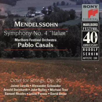 Symphony No. 4 "Italian" / Octet For Strings, Op. 20