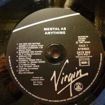 LP Mental As Anything: Get Wet