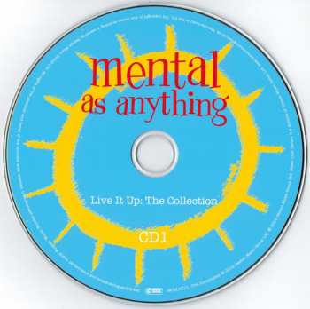 2CD Mental As Anything: Live It Up: The Collection