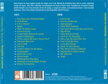2CD Mental As Anything: Live It Up: The Collection