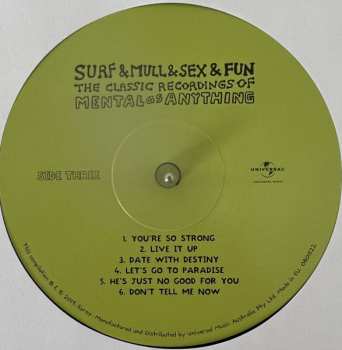 2LP Mental As Anything: Surf & Mull & Sex & Fun: The Classic Recordings Of Mental As Anything