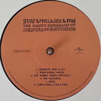 2LP Mental As Anything: Surf & Mull & Sex & Fun: The Classic Recordings Of Mental As Anything